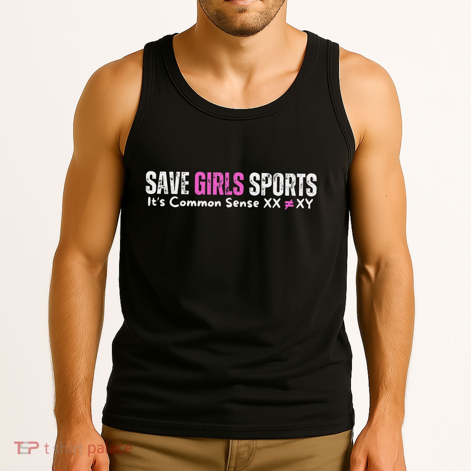 ItS Common Sense Xx Xy Save Sports Sport Lovers Tank Top
