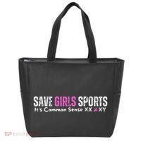 ItS Common Sense Xx Xy Save Sports Sport Lovers Tote Bag thumb 0