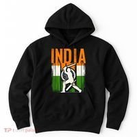 India Cricket Supporters Jersey Indian Cricket Fans Hoodie thumb 0