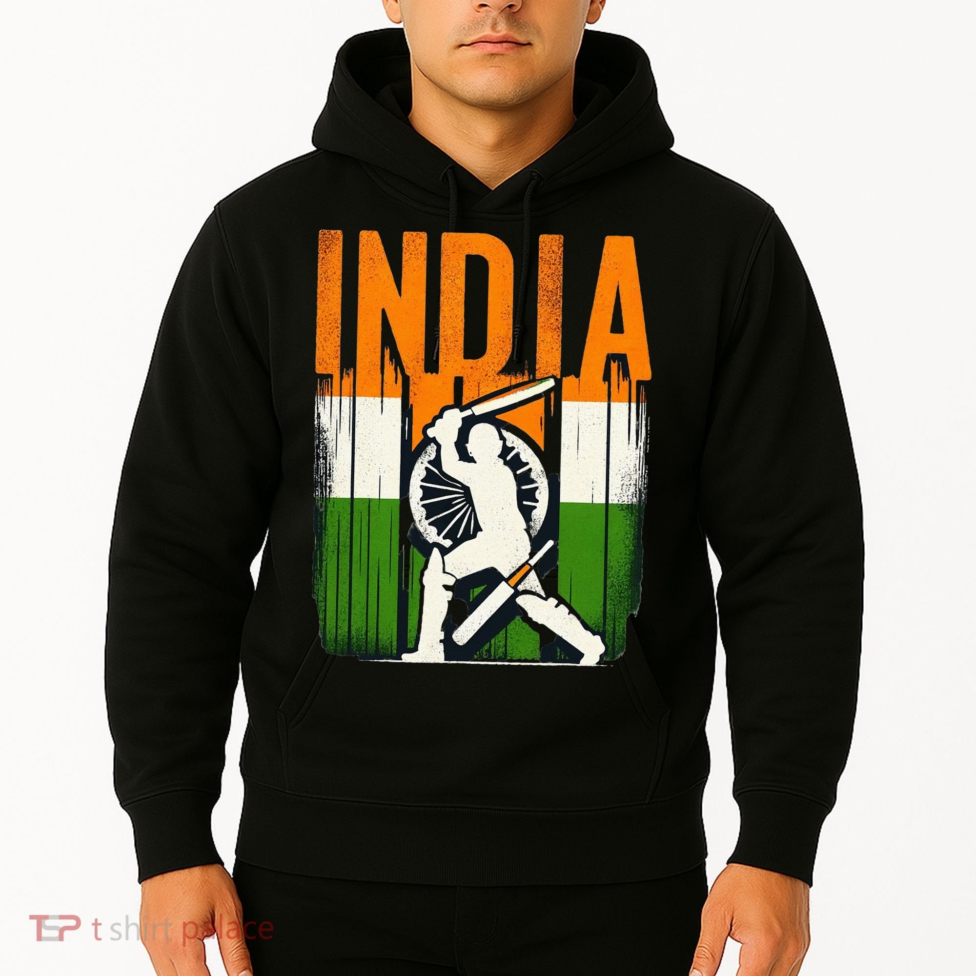 India Cricket Supporters Jersey Indian Cricket Fans Hoodie