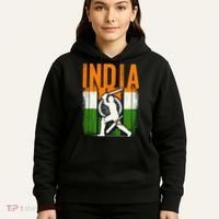 India Cricket Supporters Jersey Indian Cricket Fans Hoodie thumb 5