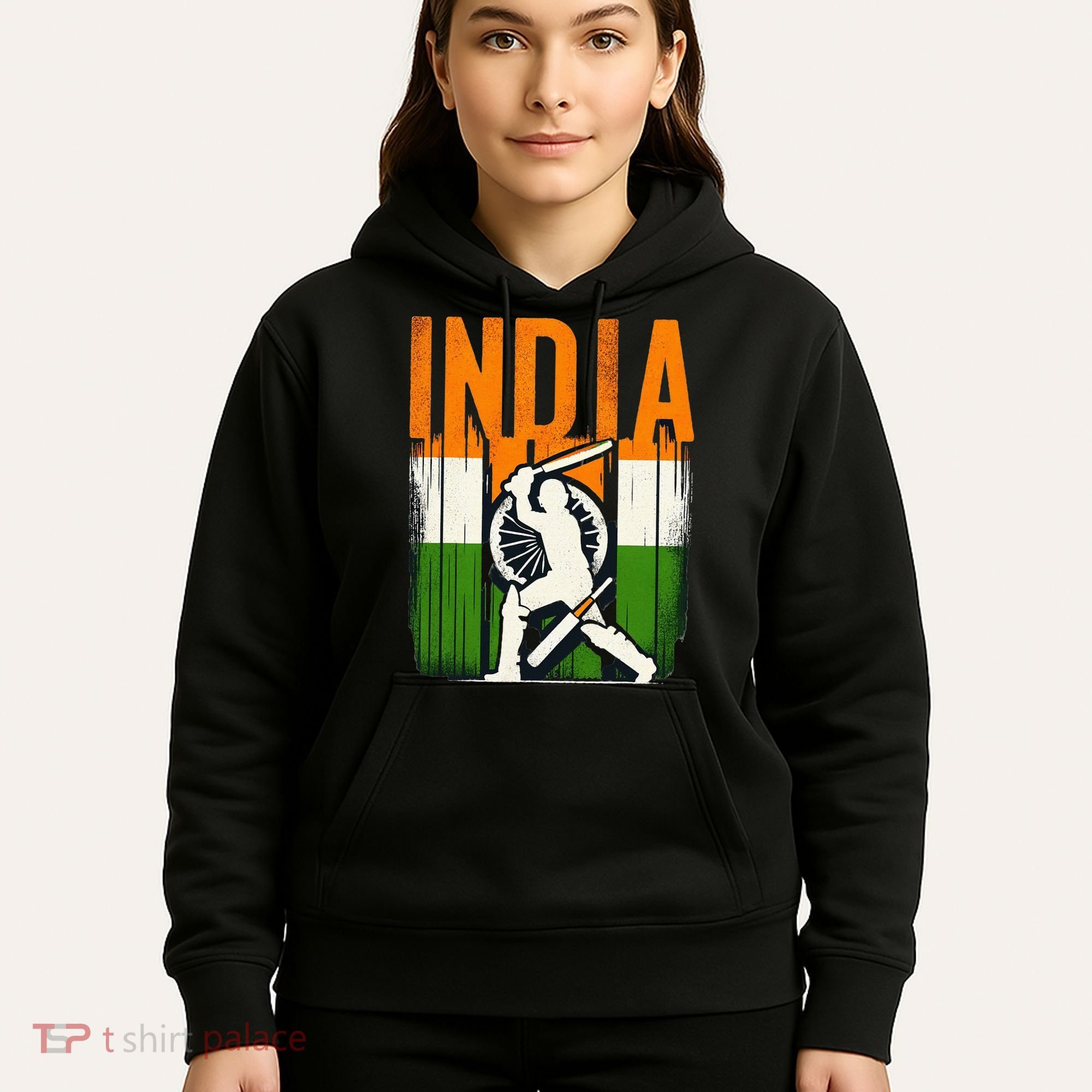 India Cricket Supporters Jersey Indian Cricket Fans Hoodie