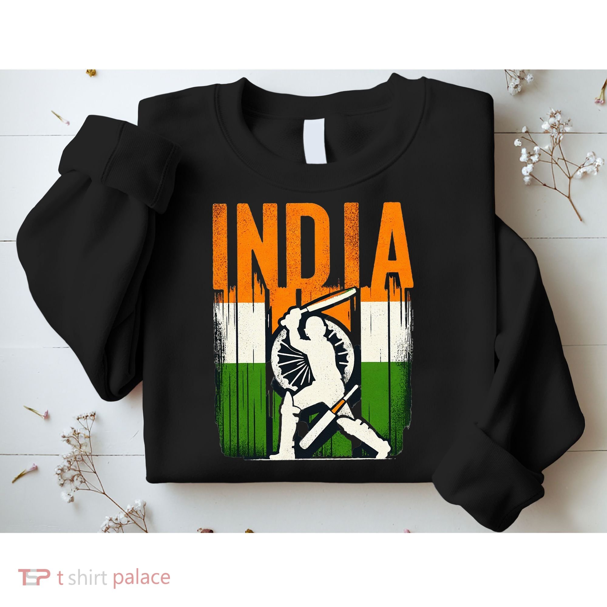 India Cricket Supporters Jersey Indian Cricket Fans Sweatshirt