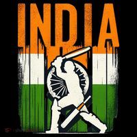India Cricket Supporters Jersey Indian Cricket Fans Women's Hoodie thumb 2