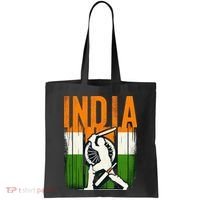 India Cricket Supporters Jersey Indian Cricket Fans Tote Bag thumb 0