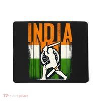 India Cricket Supporters Jersey Indian Cricket Fans Mousepad thumb 0