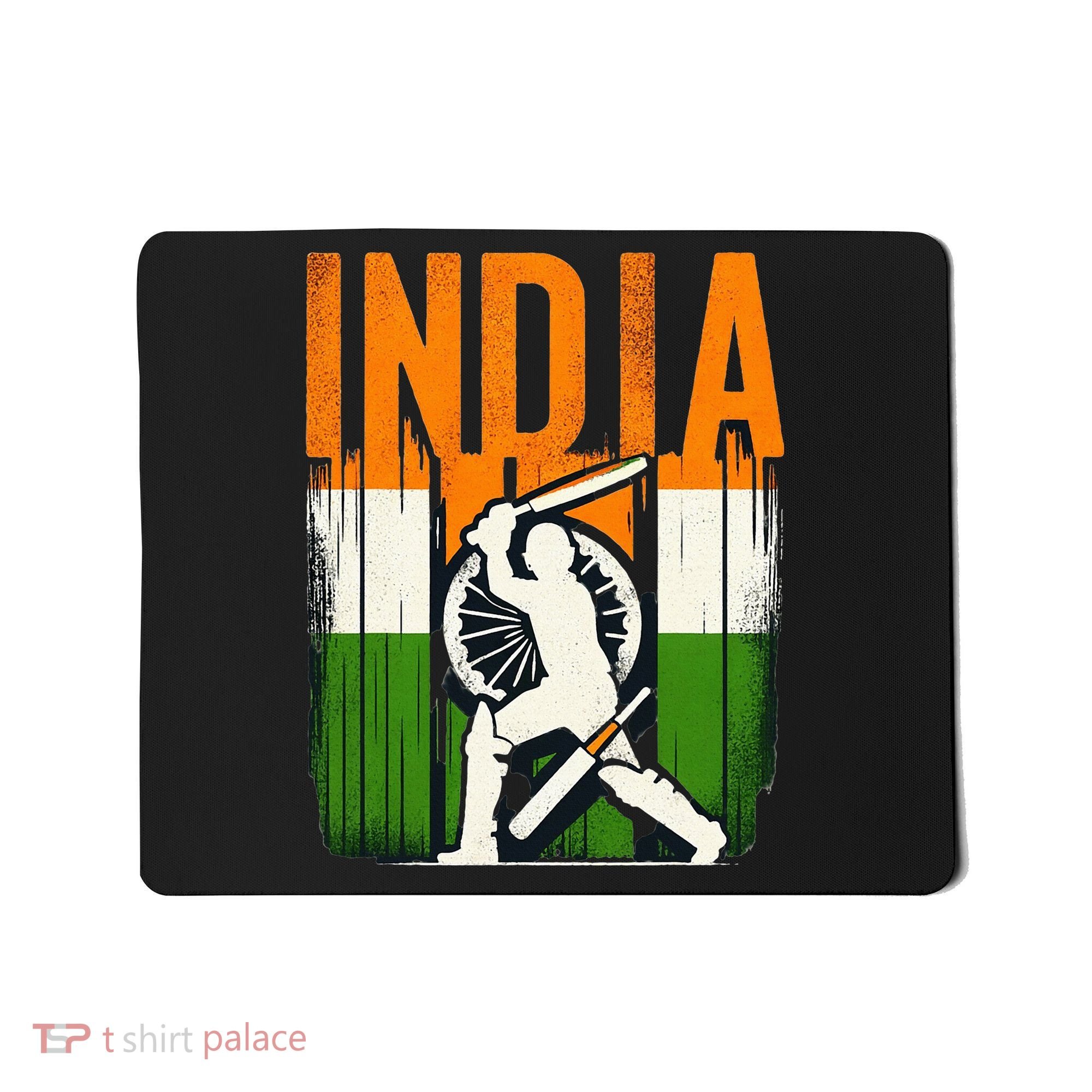India Cricket Supporters Jersey Indian Cricket Fans Mousepad