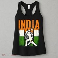 India Cricket Supporters Jersey Indian Cricket Fans Women's Tank Top thumb 3