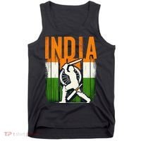 India Cricket Supporters Jersey Indian Cricket Fans Tank Top thumb 0