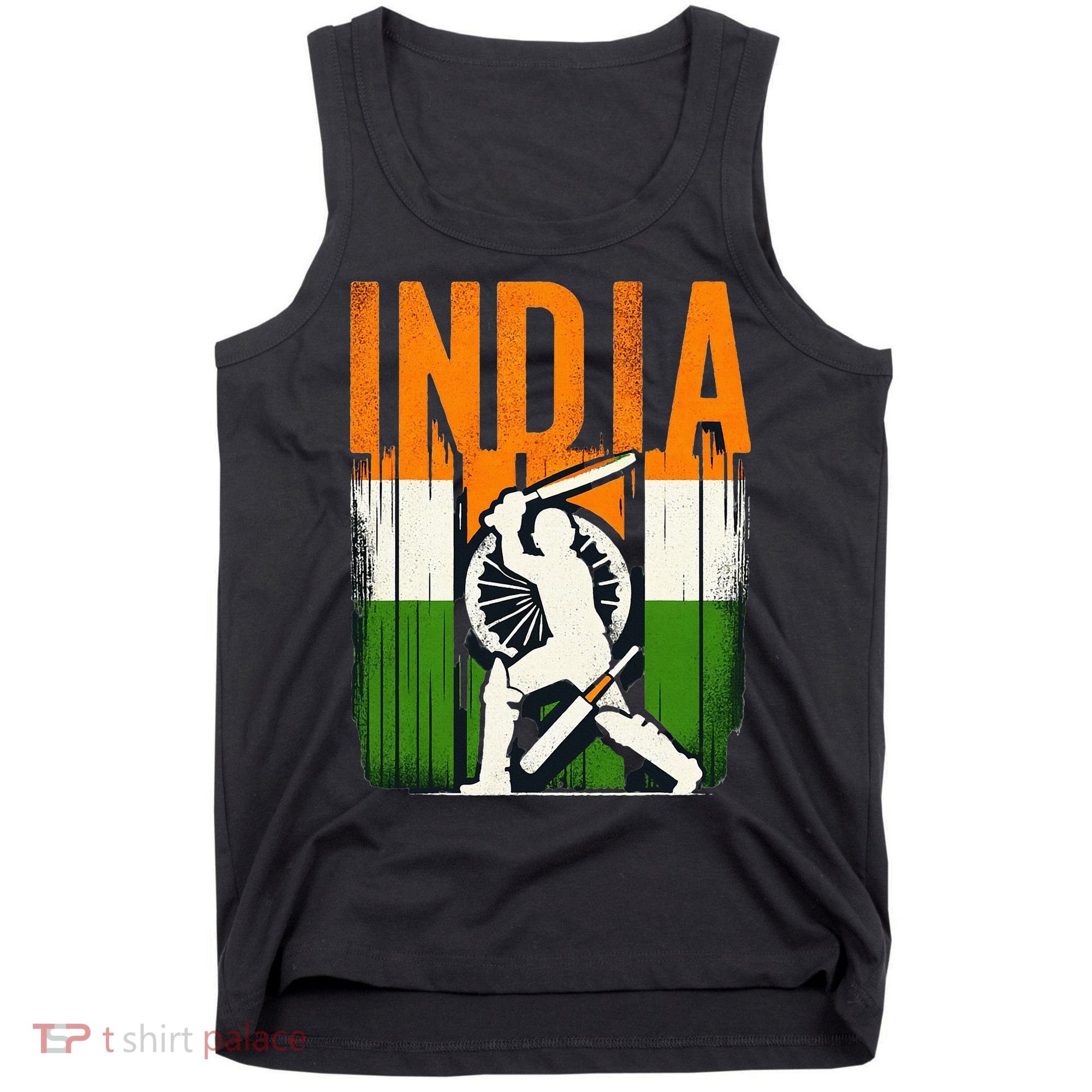 India Cricket Supporters Jersey Indian Cricket Fans Tank Top
