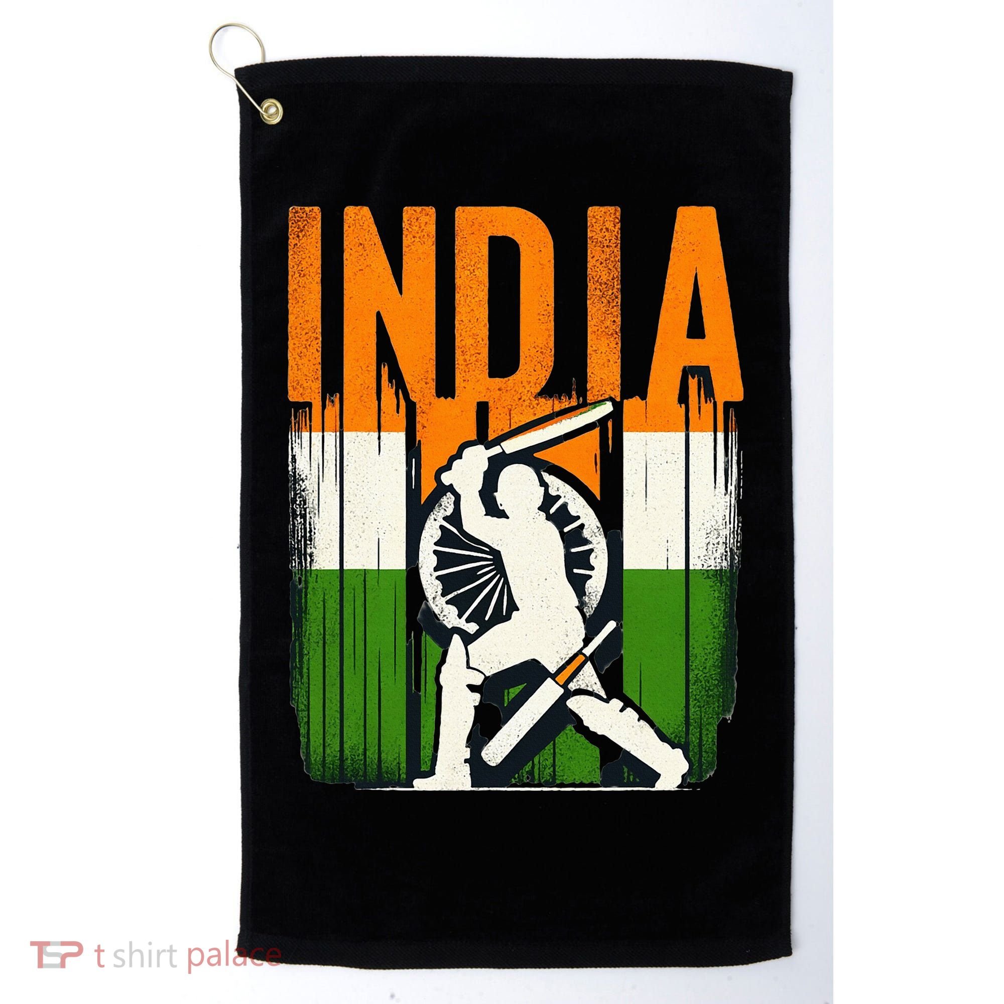 India Cricket Supporters Jersey Indian Cricket Fans Golf Towel