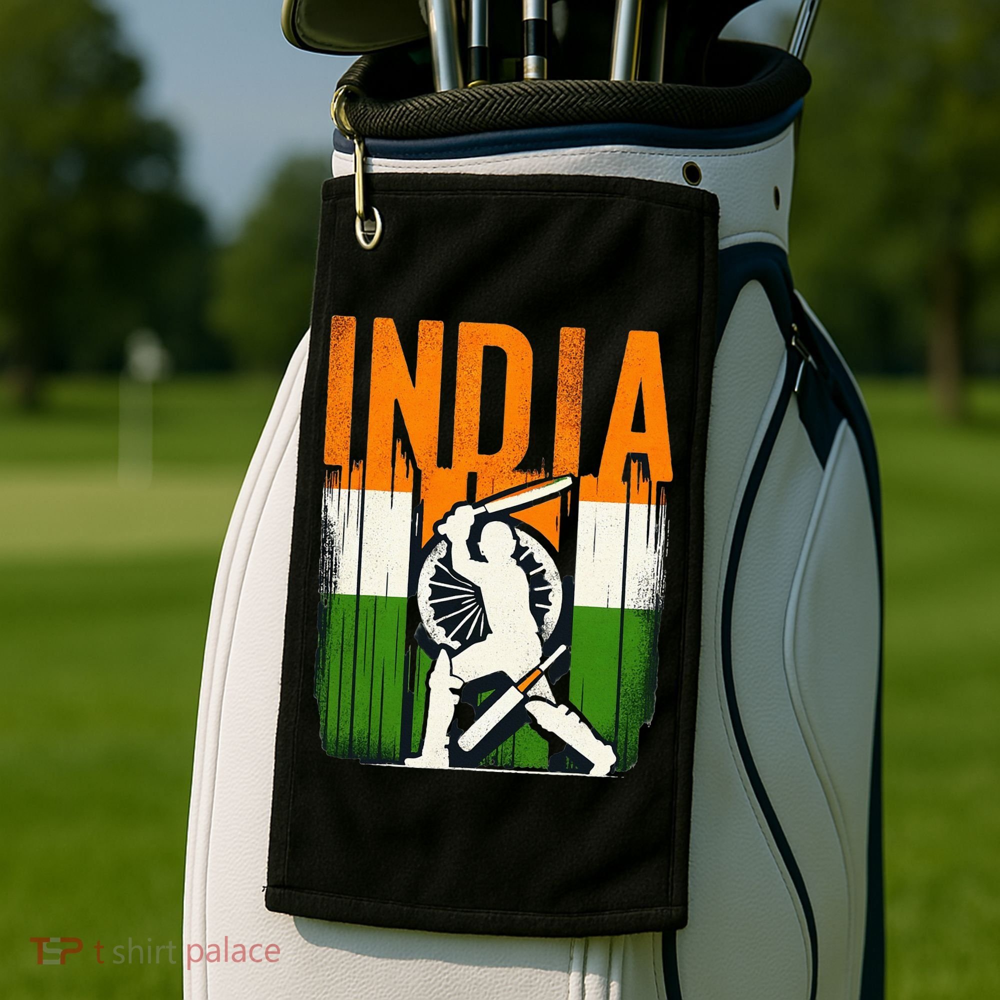 India Cricket Supporters Jersey Indian Cricket Fans Golf Towel