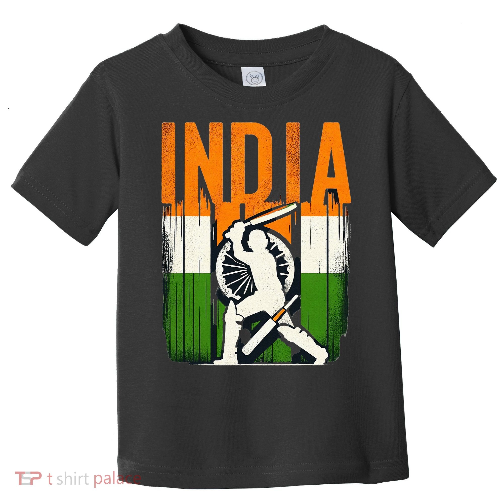 India Cricket Supporters Jersey Indian Cricket Fans Toddler T-Shirt