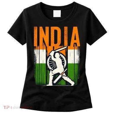 India Cricket Supporters Jersey Indian Cricket Fans Women's T-Shirt