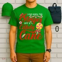I Can Suck The Stripes Off A Candy Cane Christmas Naughty T-Shirt thumb 6