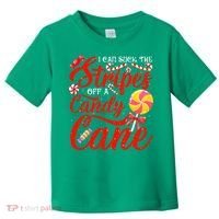 I Can Suck The Stripes Off A Candy Cane Christmas Naughty Toddler T-Shirt thumb 0