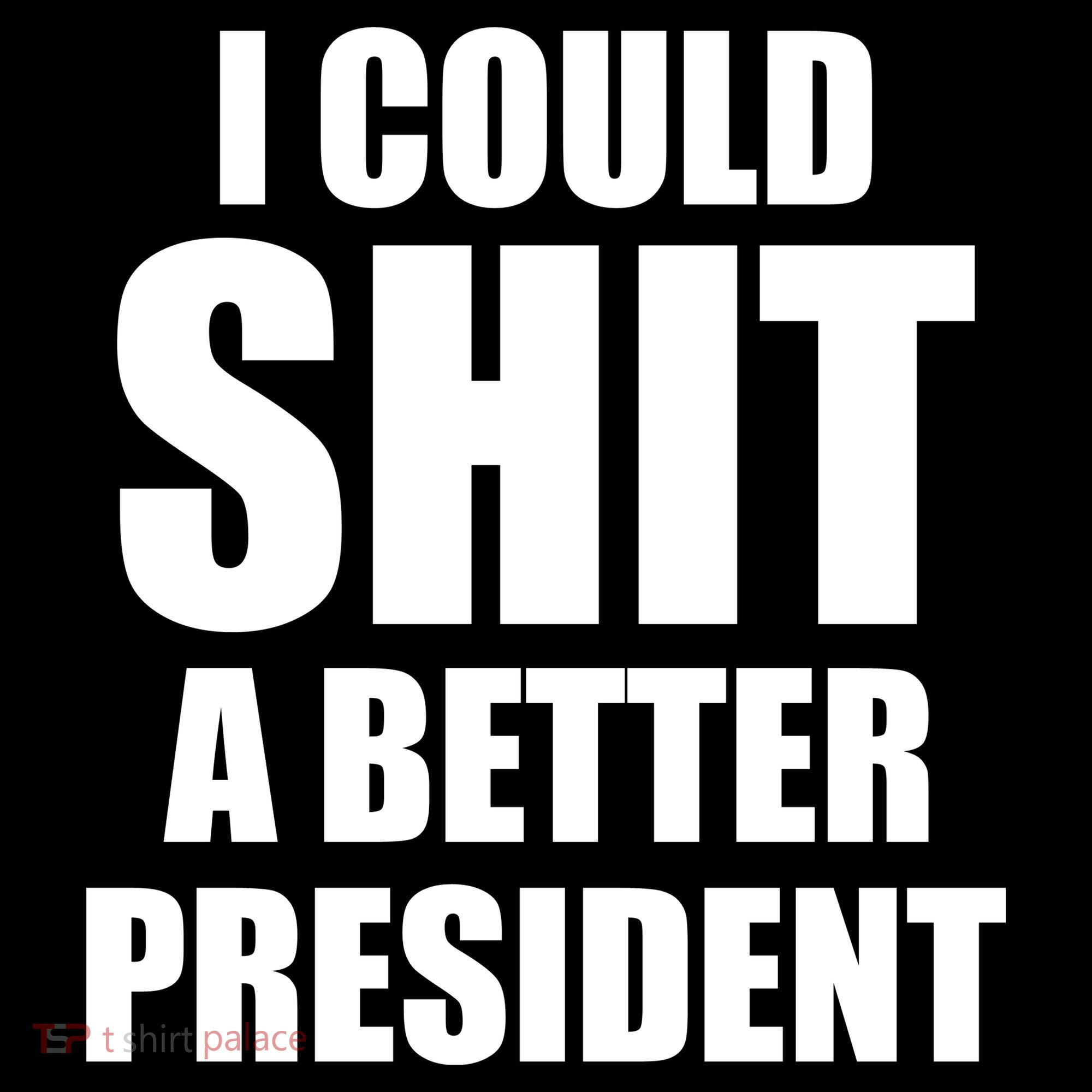 I Could Sh*t A Better President Funny Anti Biden T-Shirt
