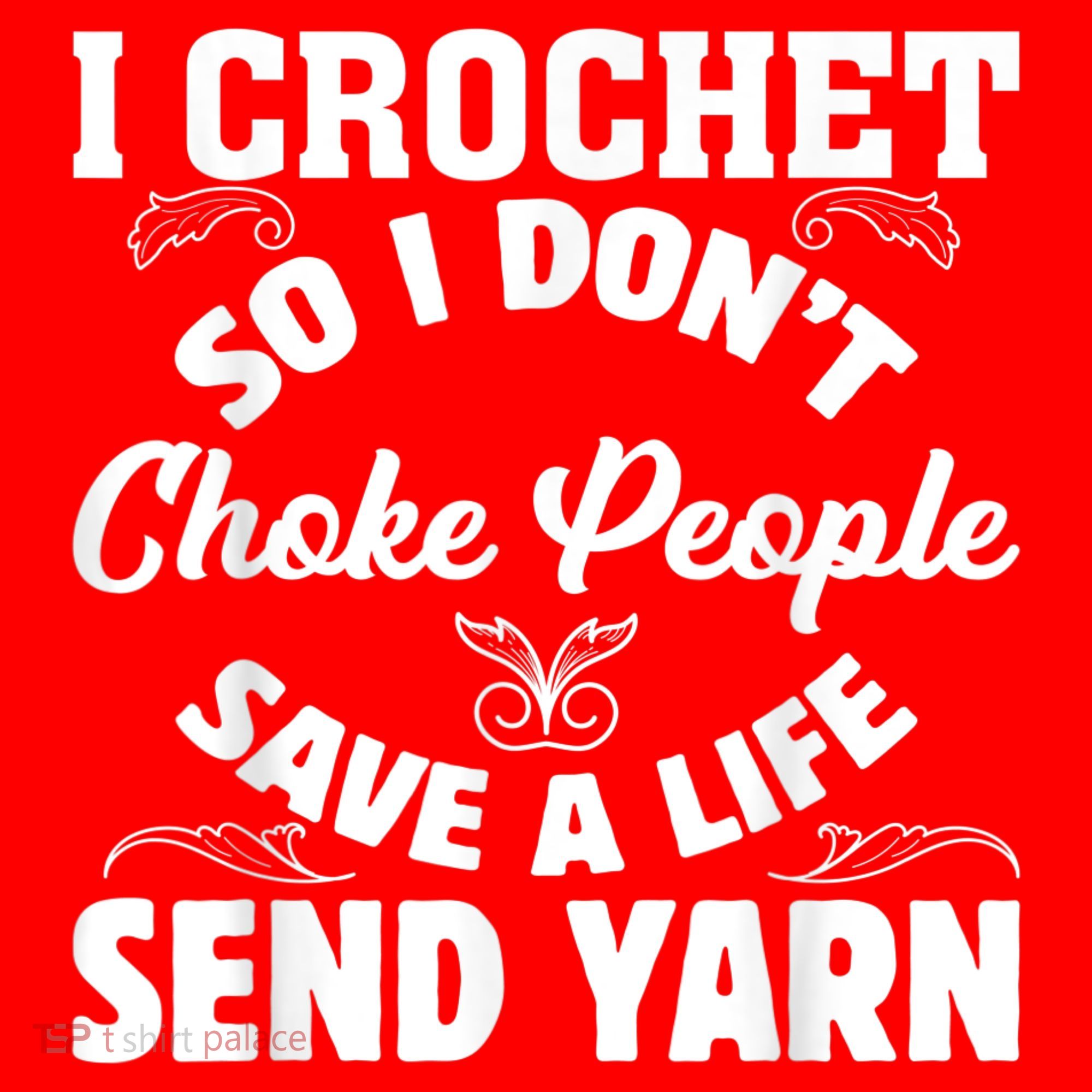 I Crochet So I Don't Choke People Save A Life Send Yarn Santa Hat