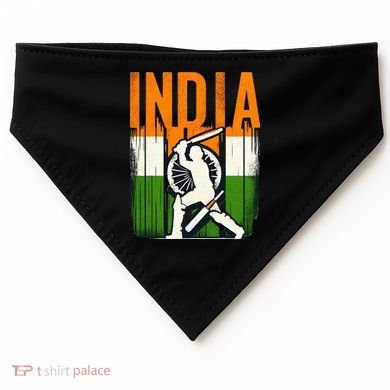 India Cricket Supporters Jersey  Indian Cricket Fans  USA-Made Doggie Bandana