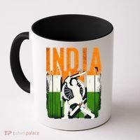 India Cricket Supporters Jersey  Indian Cricket Fans  Coffee Mug thumb 0