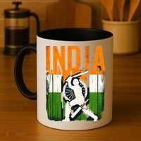 India Cricket Supporters Jersey  Indian Cricket Fans  Coffee Mug thumb 4