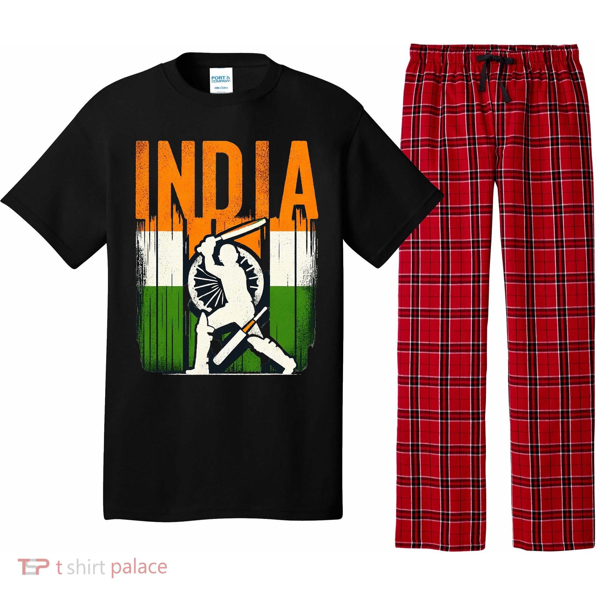 India Cricket Supporters Jersey  Indian Cricket Fans  Pajama Set