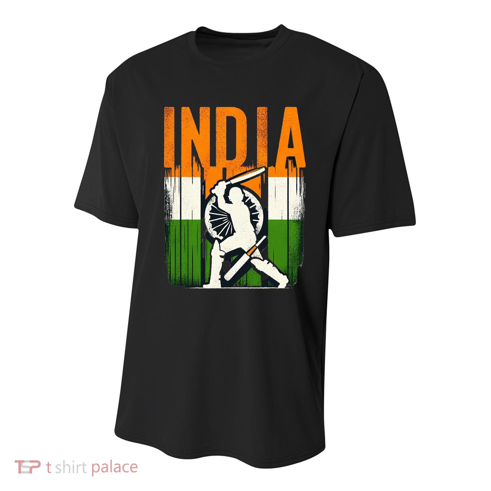 India Cricket Supporters Jersey  Indian Cricket Fans  Youth Performance Sprint T-Shirt