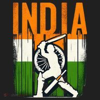 India Cricket Supporters Jersey  Indian Cricket Fans  Hat thumb 2