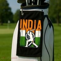 India Cricket Supporters Jersey  Indian Cricket Fans  Golf Towel thumb 2