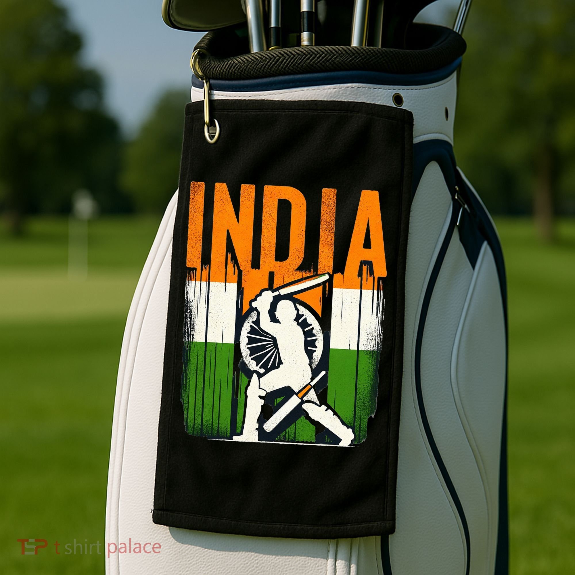 India Cricket Supporters Jersey  Indian Cricket Fans  Golf Towel