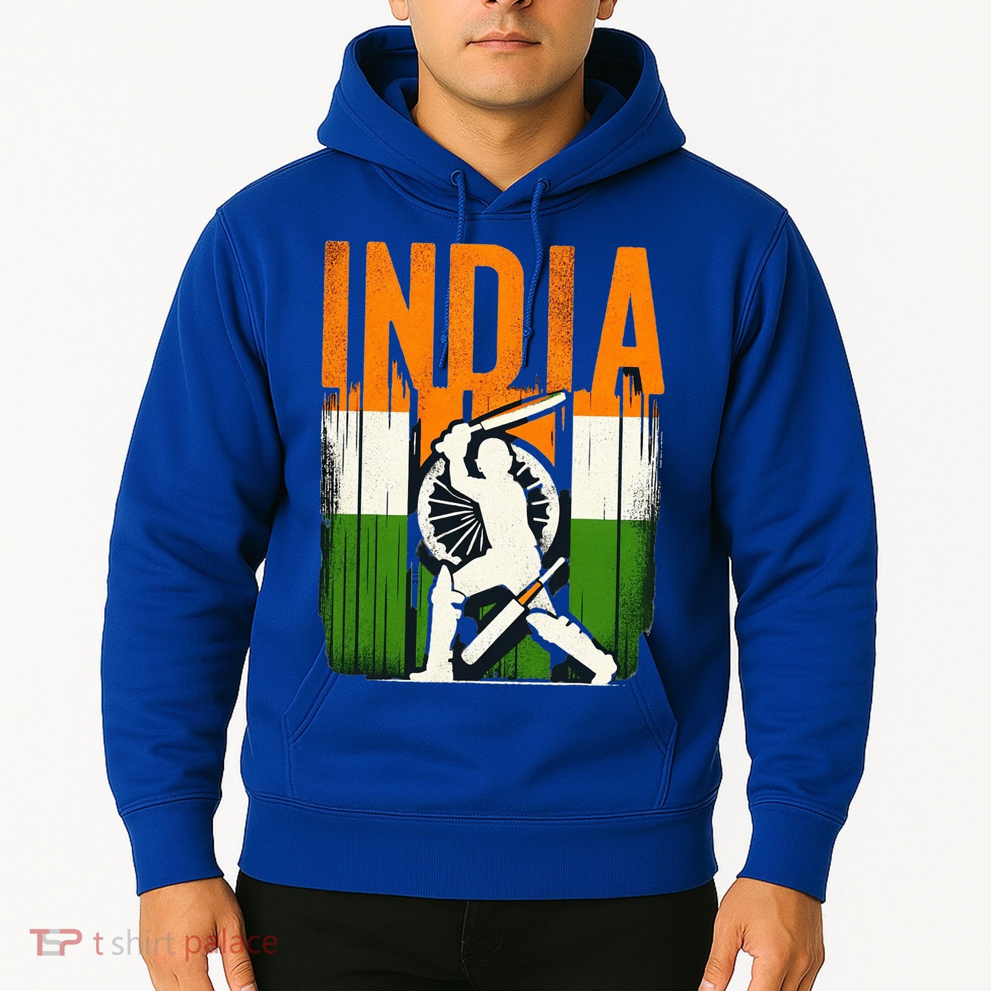 India Cricket Supporters Jersey  Indian Cricket Fans  Hoodie