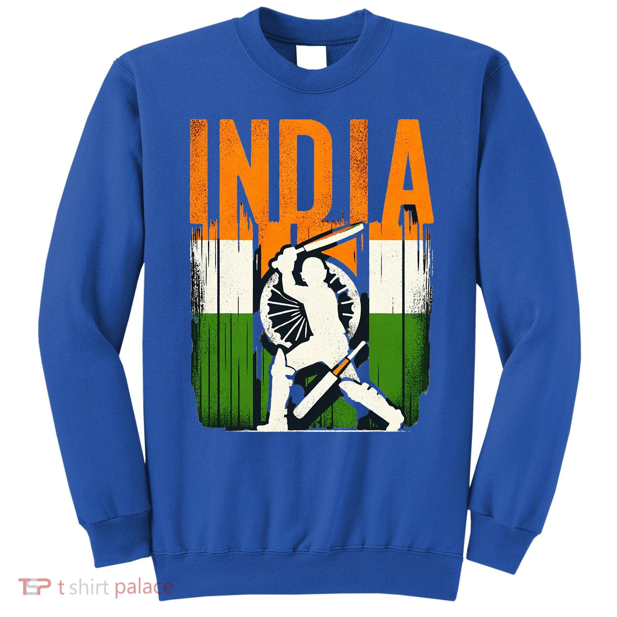 India Cricket Supporters Jersey  Indian Cricket Fans  Sweatshirt