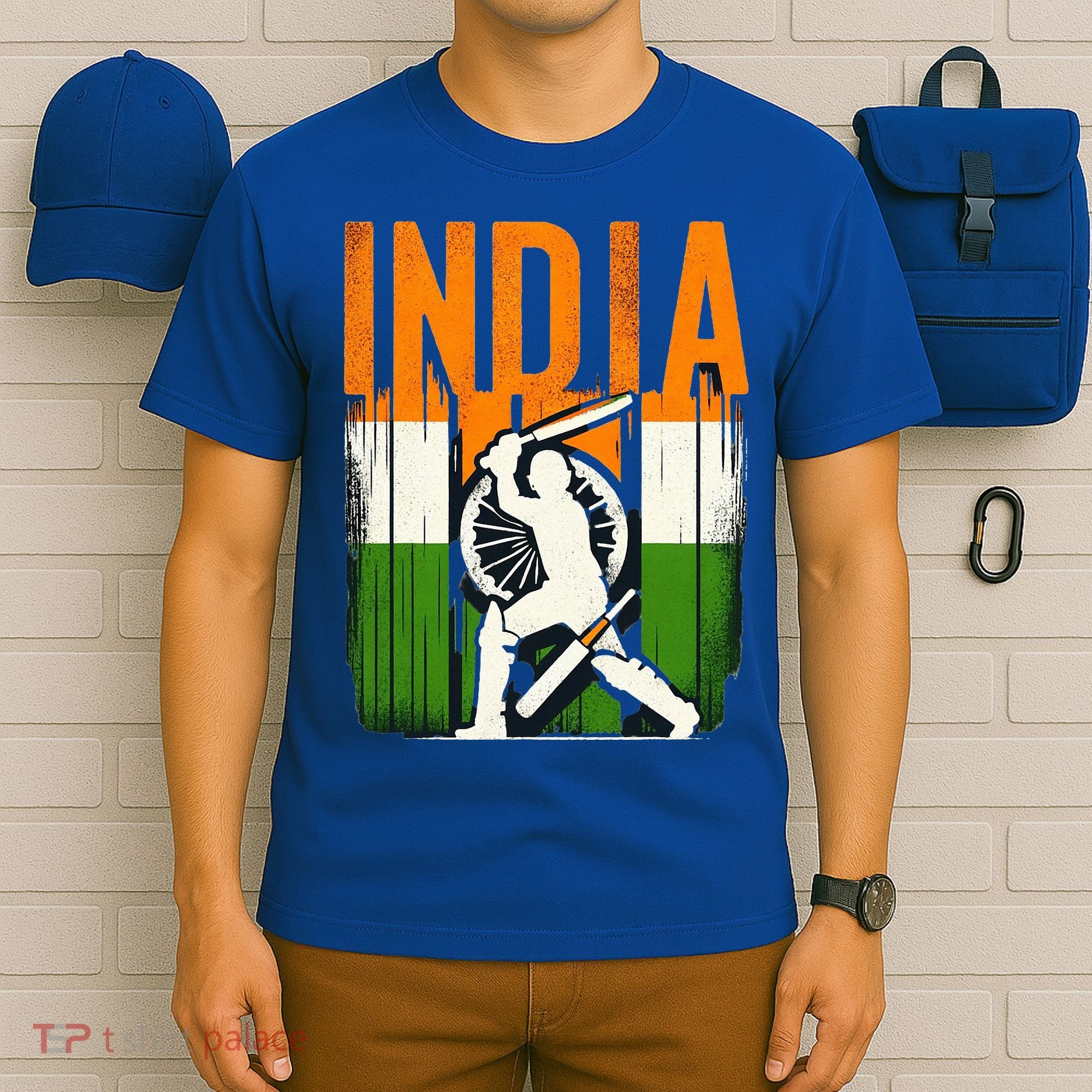 India Cricket Supporters Jersey  Indian Cricket Fans  T-Shirt