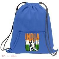 India Cricket Supporters Jersey  Indian Cricket Fans  Sweatshirt Cinch Pack Bag thumb 0