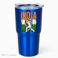 India Cricket Supporters Jersey  Indian Cricket Fans  Tumbler thumb 0