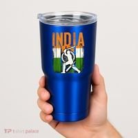India Cricket Supporters Jersey  Indian Cricket Fans  Tumbler thumb 2