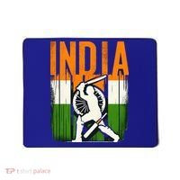 India Cricket Supporters Jersey  Indian Cricket Fans  Mousepad thumb 0