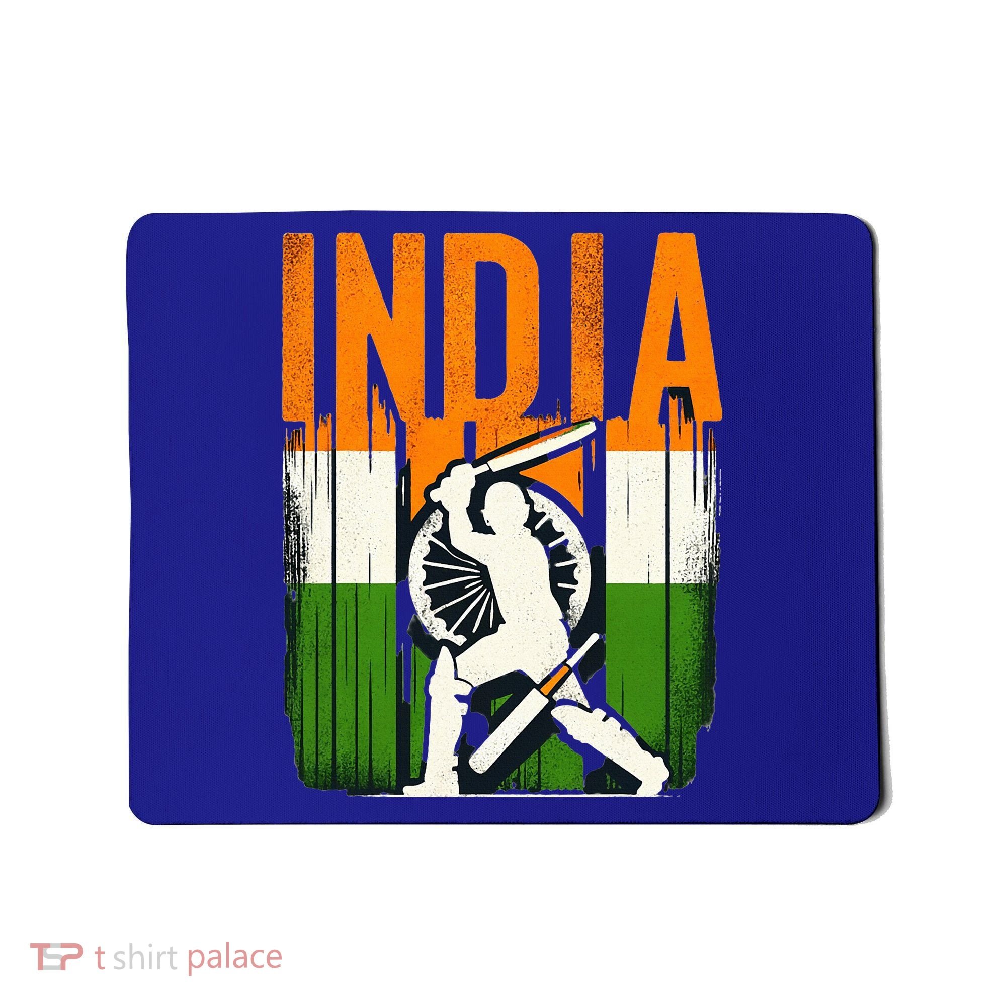 India Cricket Supporters Jersey  Indian Cricket Fans  Mousepad