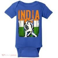 India Cricket Supporters Jersey  Indian Cricket Fans  Baby Bodysuit thumb 0