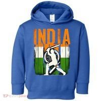 India Cricket Supporters Jersey  Indian Cricket Fans  Toddler Hoodie thumb 0