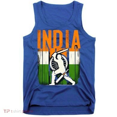 India Cricket Supporters Jersey  Indian Cricket Fans  Tank Top