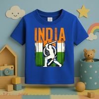 India Cricket Supporters Jersey  Indian Cricket Fans  Toddler T-Shirt thumb 3