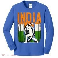India Cricket Supporters Jersey  Indian Cricket Fans  Kids Long Sleeve Shirt thumb 0