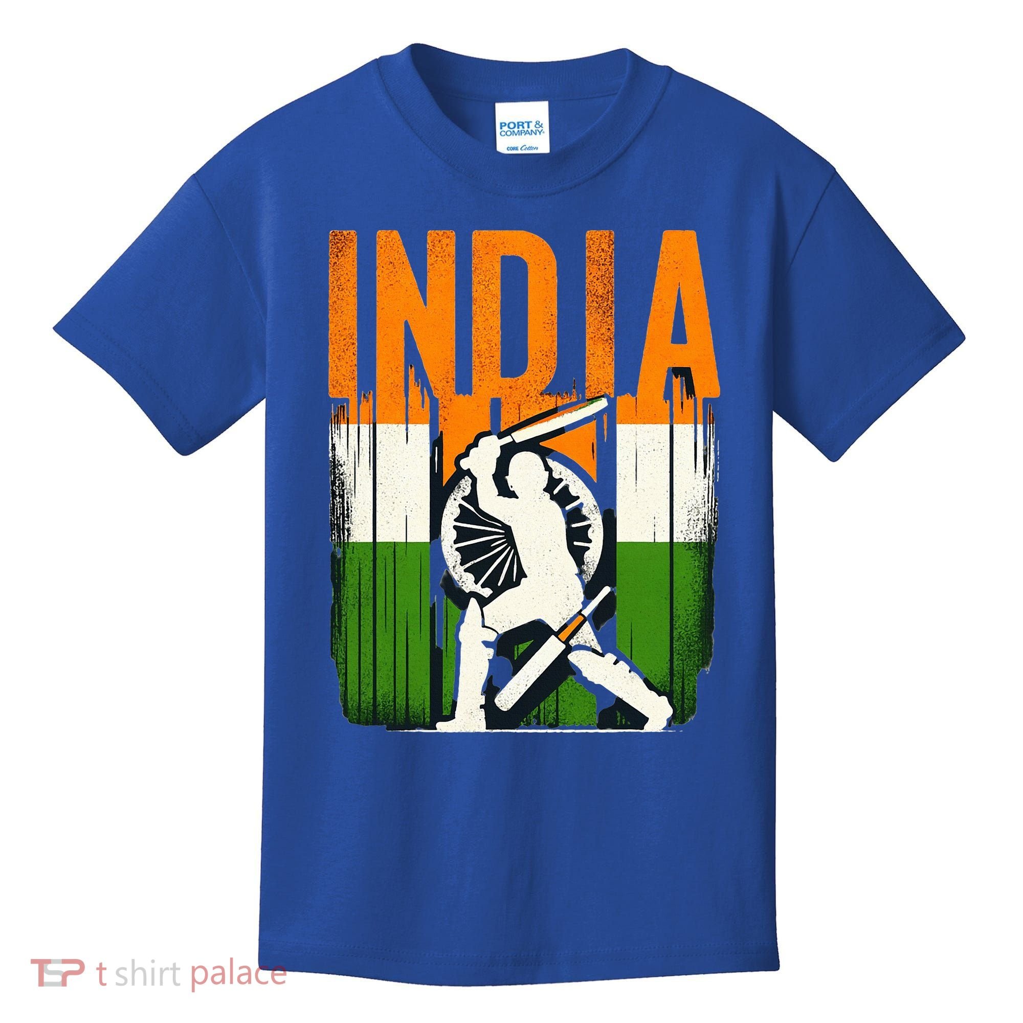 India Cricket Supporters Jersey  Indian Cricket Fans  Kids T-Shirt