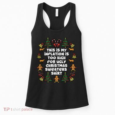Inflation Christmas Sweaters Funny Xmas Women's Tank Top