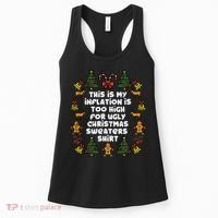 Inflation Christmas Sweaters Funny Xmas Women's Tank Top thumb 0