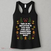 Inflation Christmas Sweaters Funny Xmas Women's Tank Top thumb 3