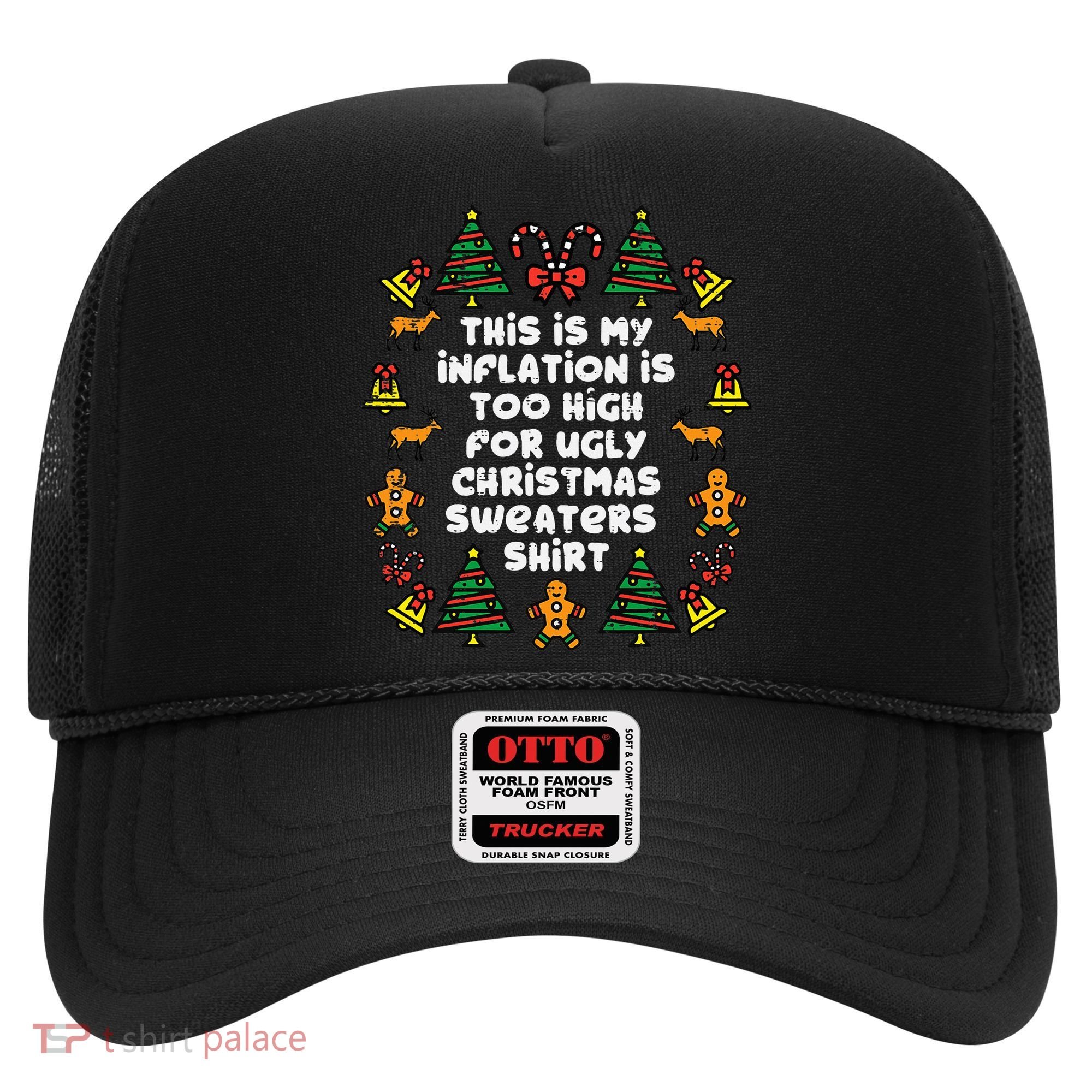 Inflation Christmas Sweaters Funny Xmas Hat