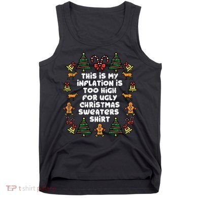 Inflation Christmas Sweaters Funny Xmas Tank Top