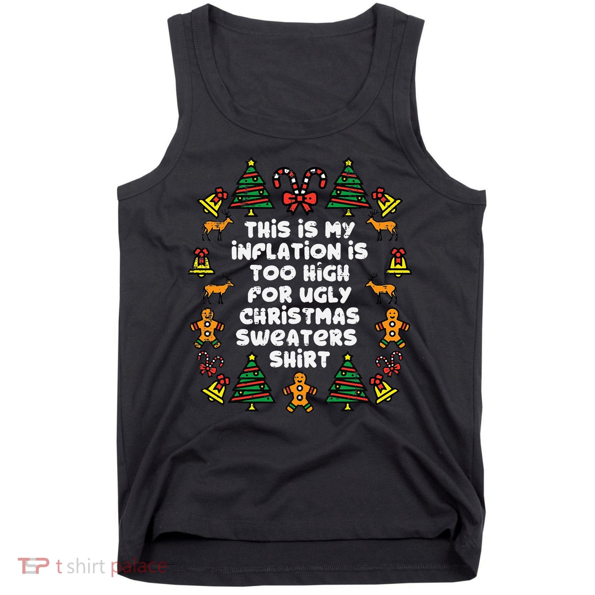 Inflation Christmas Sweaters Funny Xmas Tank Top